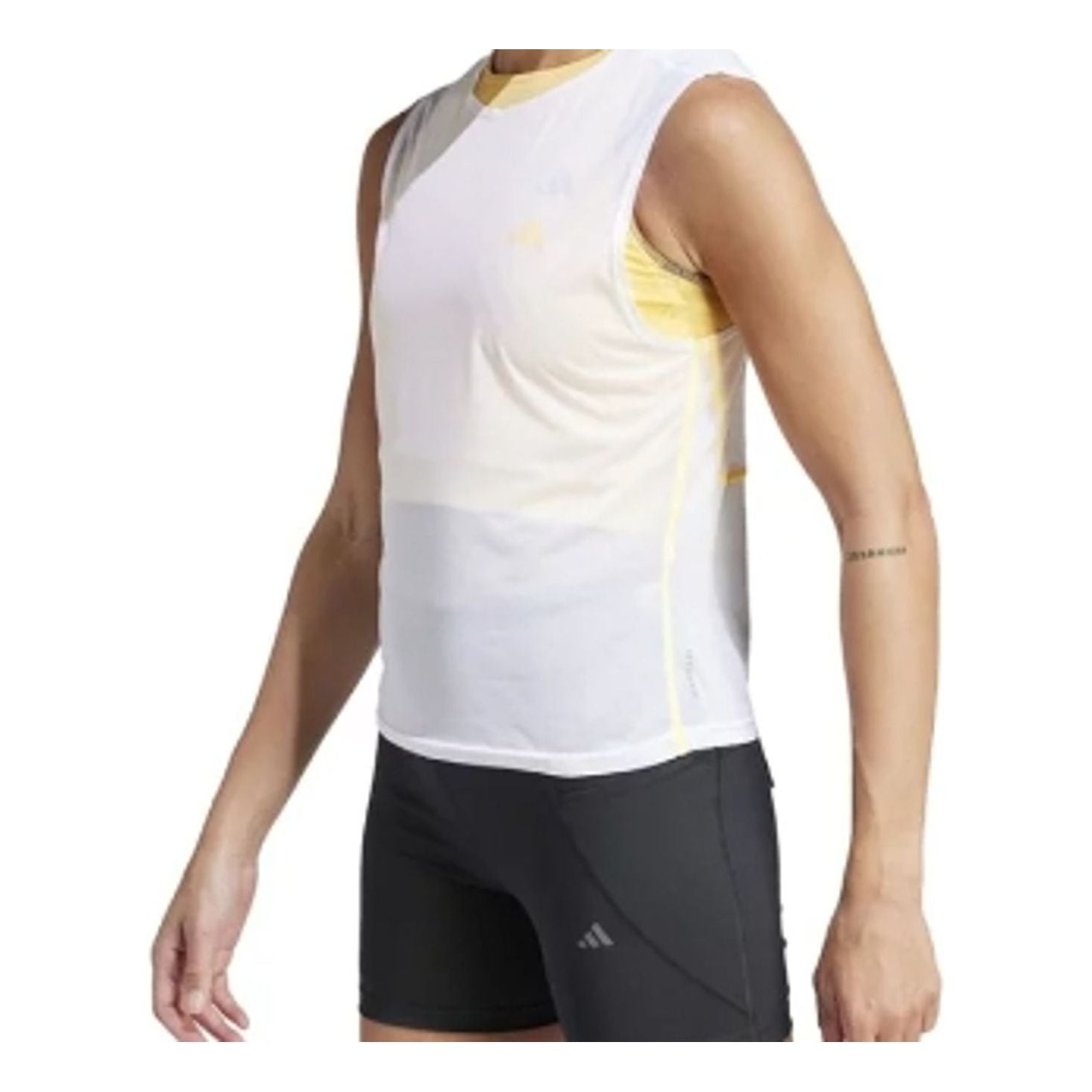 (WMNS) adidas Adizero Running T-Shirt Asia Sizing 'White' IN1167