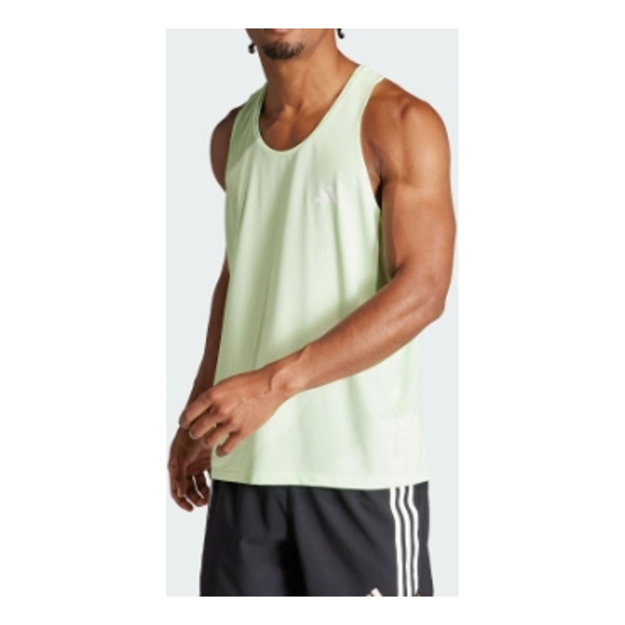 adidas Own The Run Tank Top Asia Sizing 'Green' IN1530