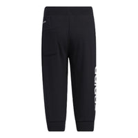 (PS) adidas Casual Knit 3/4 Sport Pants Asia Sizing 'Black' GP0384