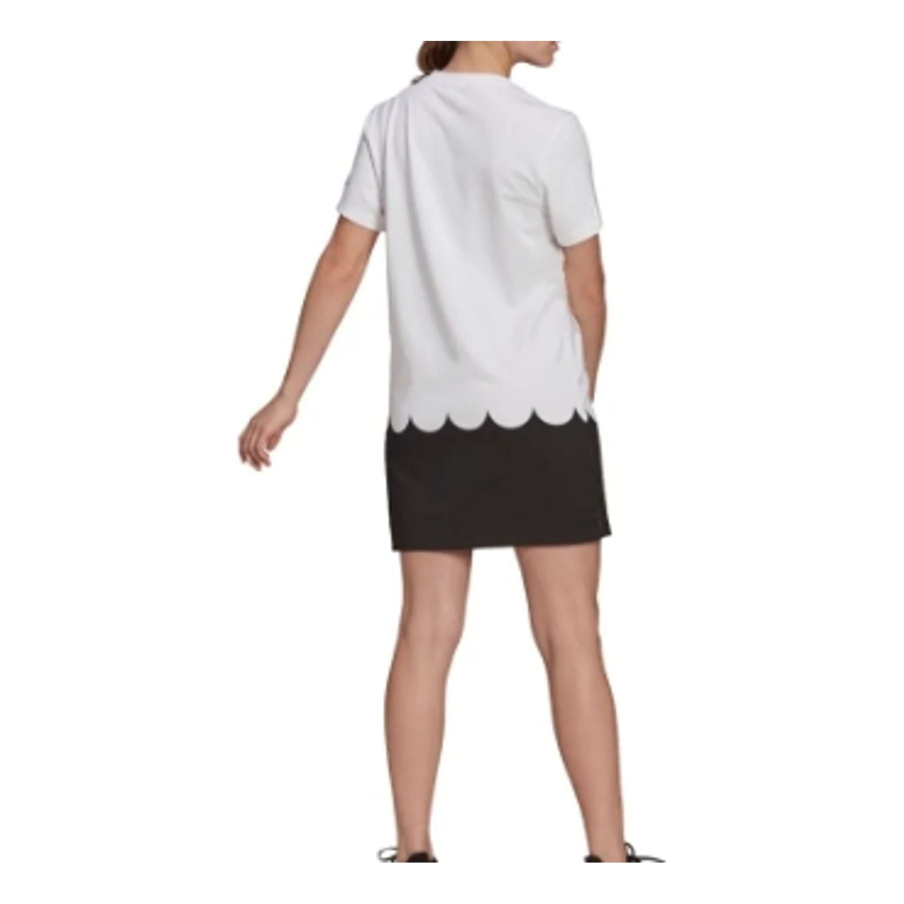 (WMNS) adidas Sportswear Marimekko Dress Asia Sizing 'White Black' GT8814