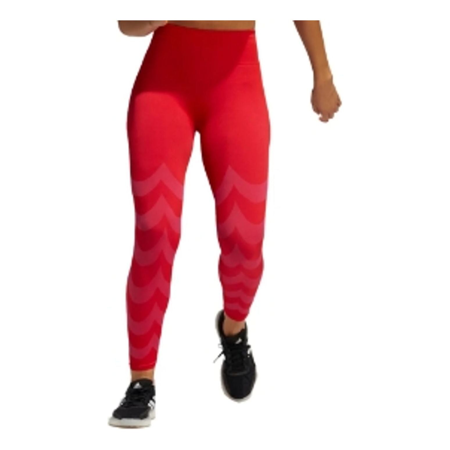 (WMNS) adidas Marimekko Aeroknit 7/8 Tights Asia Sizing 'Red' GU9526