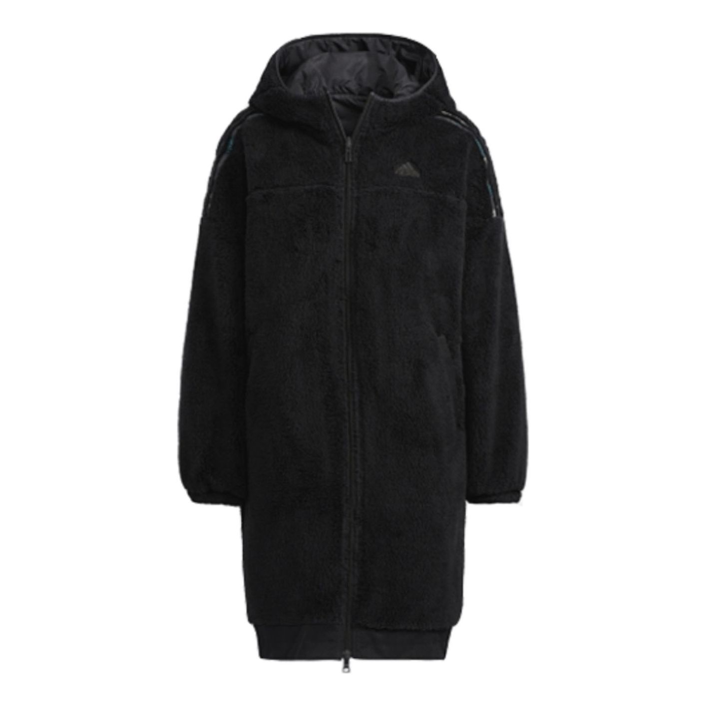 adidas STR Fleece Sports Jacket Asia Sizing 'Black' H09701