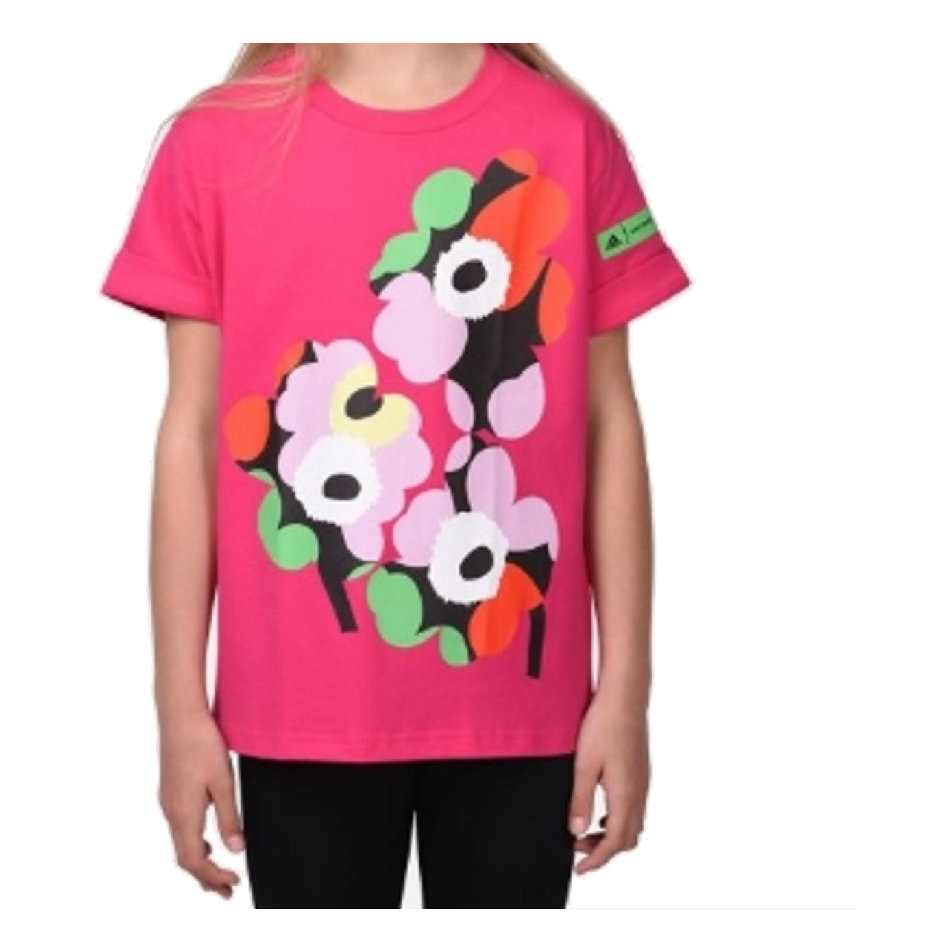 (GS) adidas Marimekko Graphic T-Shirt Asia Sizing 'Red' HA4032