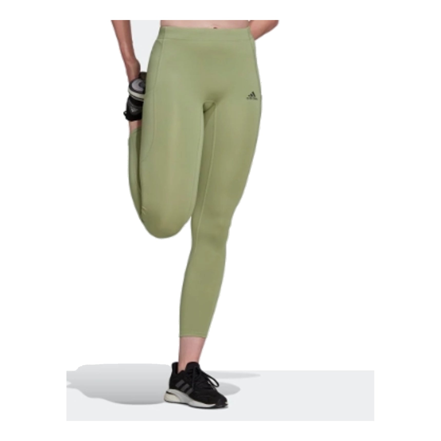 (WMNS) adidas FastImpact Running 7/8 Leggings Asia Sizing 'Green' HD7056