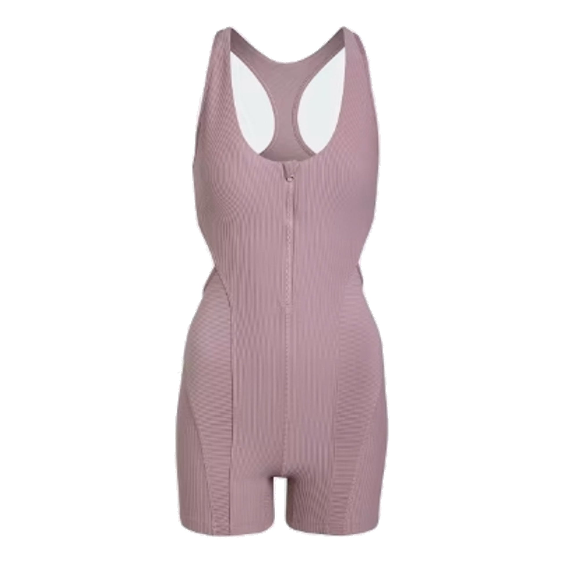 (WMNS) adidas Yoga Ribbed Bodysuit Asia Sizing 'Purple HD9545