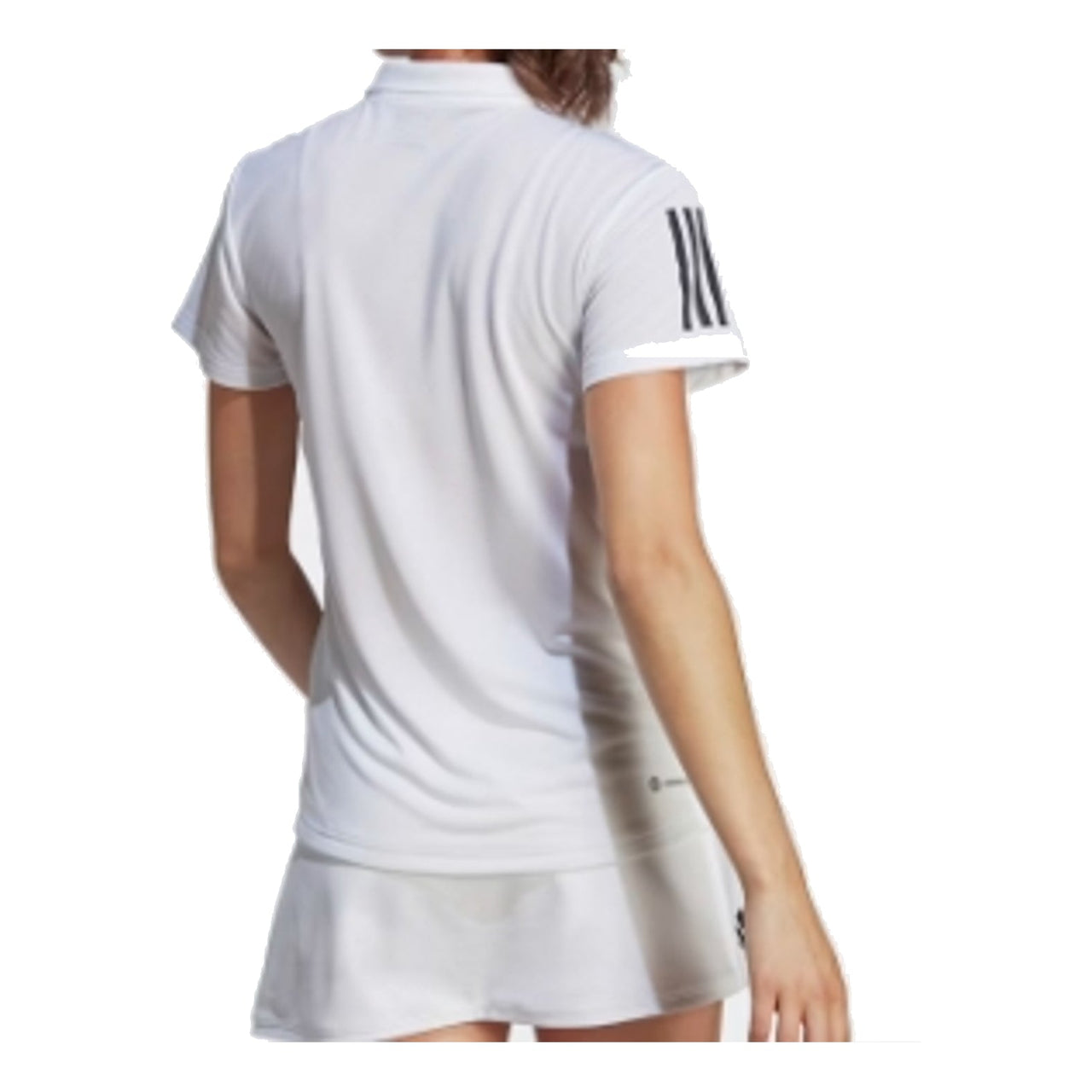 (WMNS) adidas Club Tennis Polo Shirt Asia Sizing 'White' HY2703