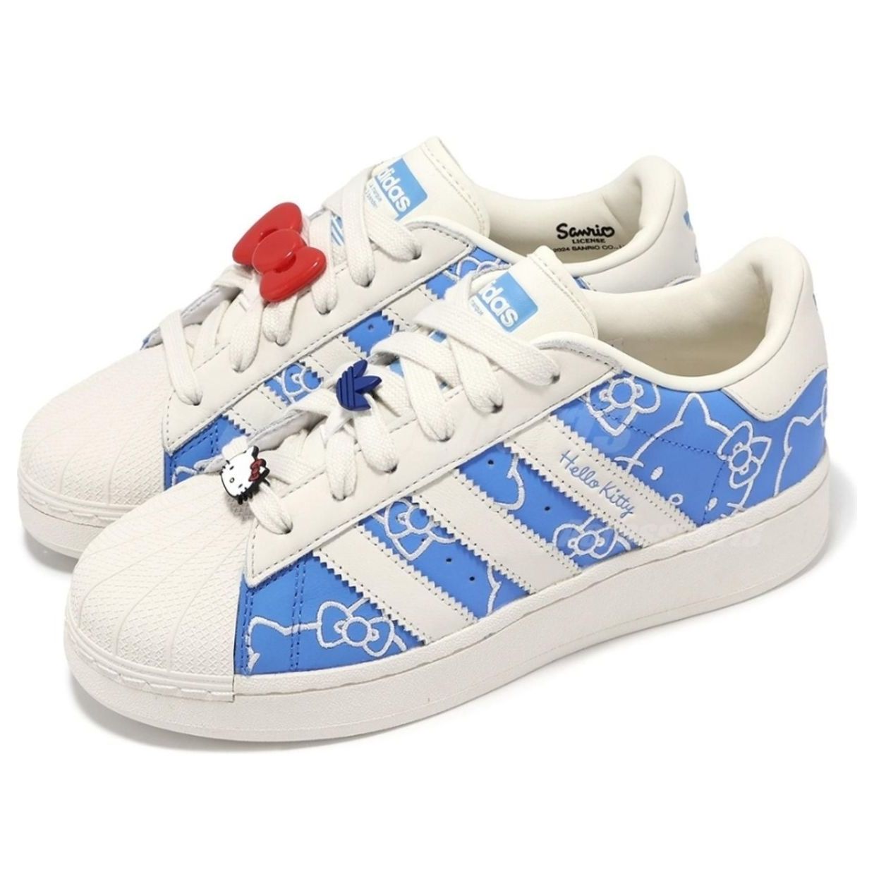 (WMNS) adidas x Hello Kitty  Superstar XLG 'Blue White' IG4477