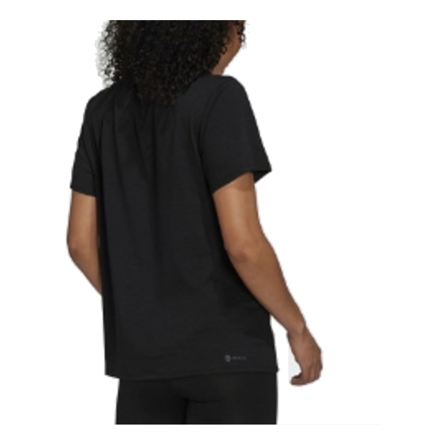 (WMNS) adidas Trainicons 3-Stripes T-Shirt Asia Sizing 'Black White' HK6975