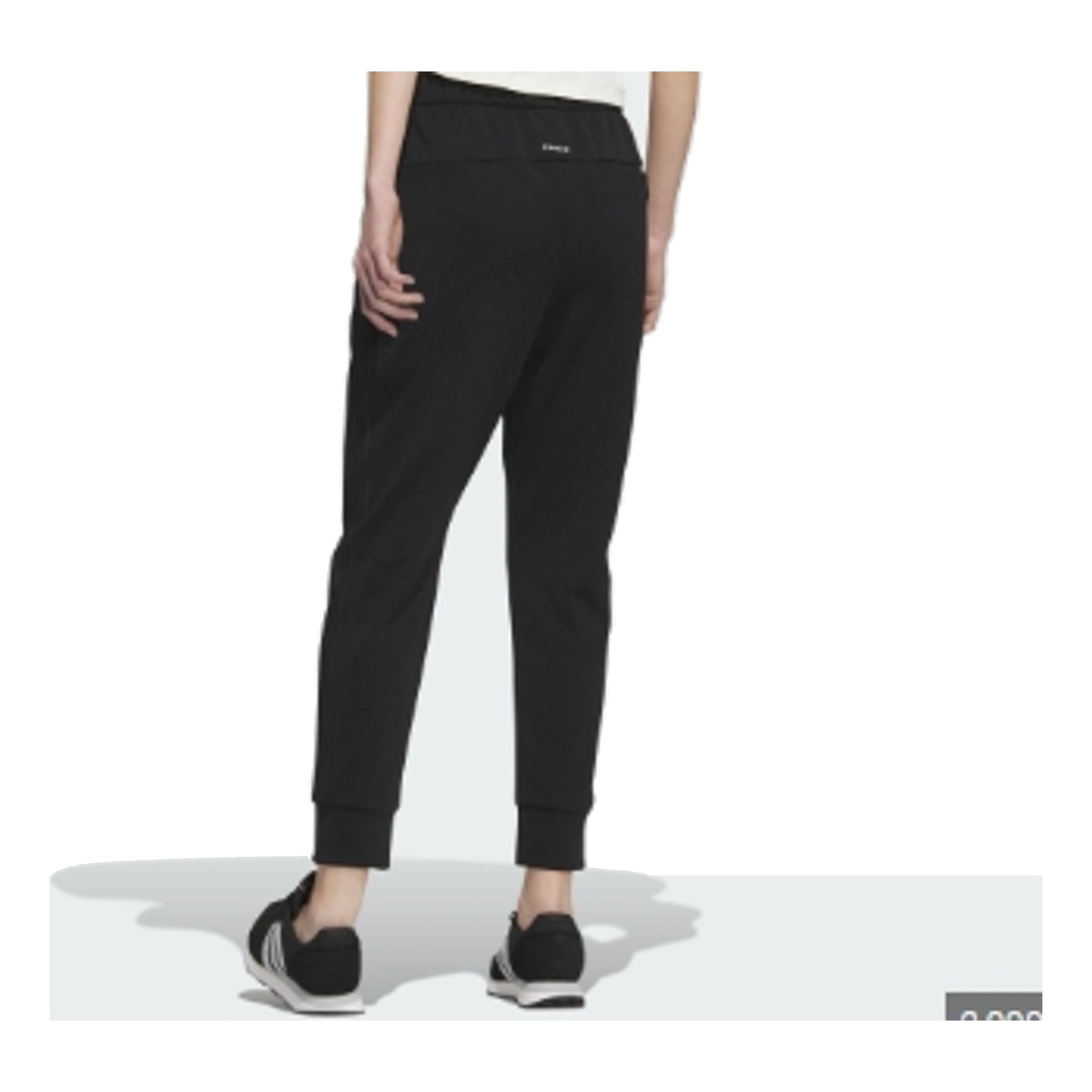(WMNS) adidas Alpha 3-Stripes Regular Fit Double Knit Pants Asia Sizing 'Black' IT6081