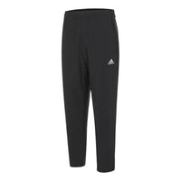 (WMNS) adidas Alpha 3-Stripes Regular Fit Double Knit Pants Asia Sizing 'Black' IT6081