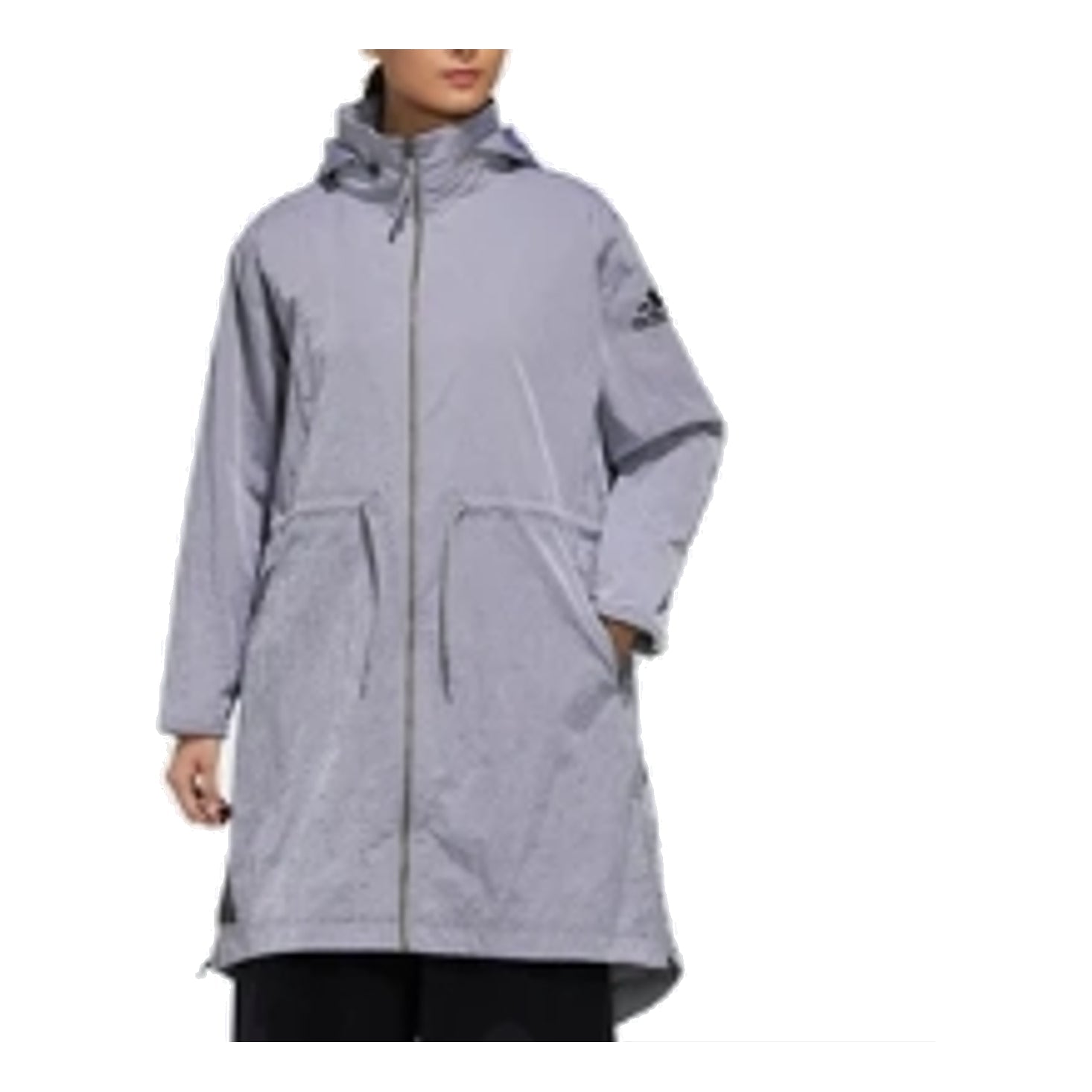 (WMNS) adidas Woven Travel Jacket Asia Sizing 'Grey' FM9298