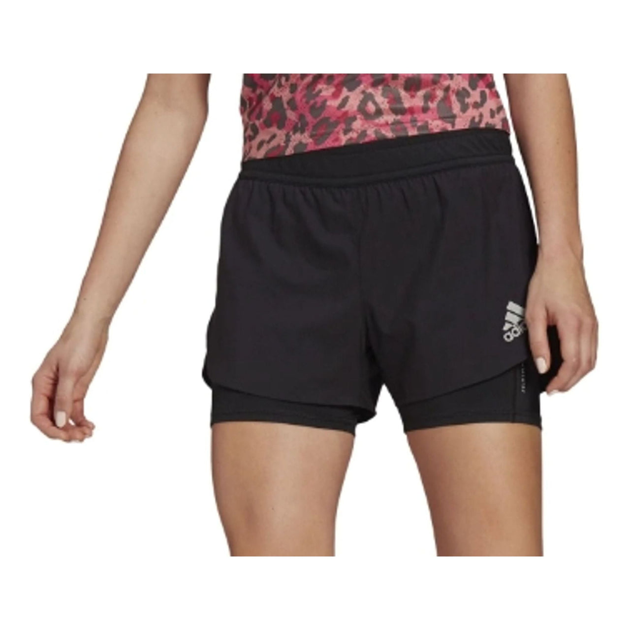 (WMNS) adidas Fast Primeblue 2 in 1 Shorts Asia Sizing 'Black' GN4409