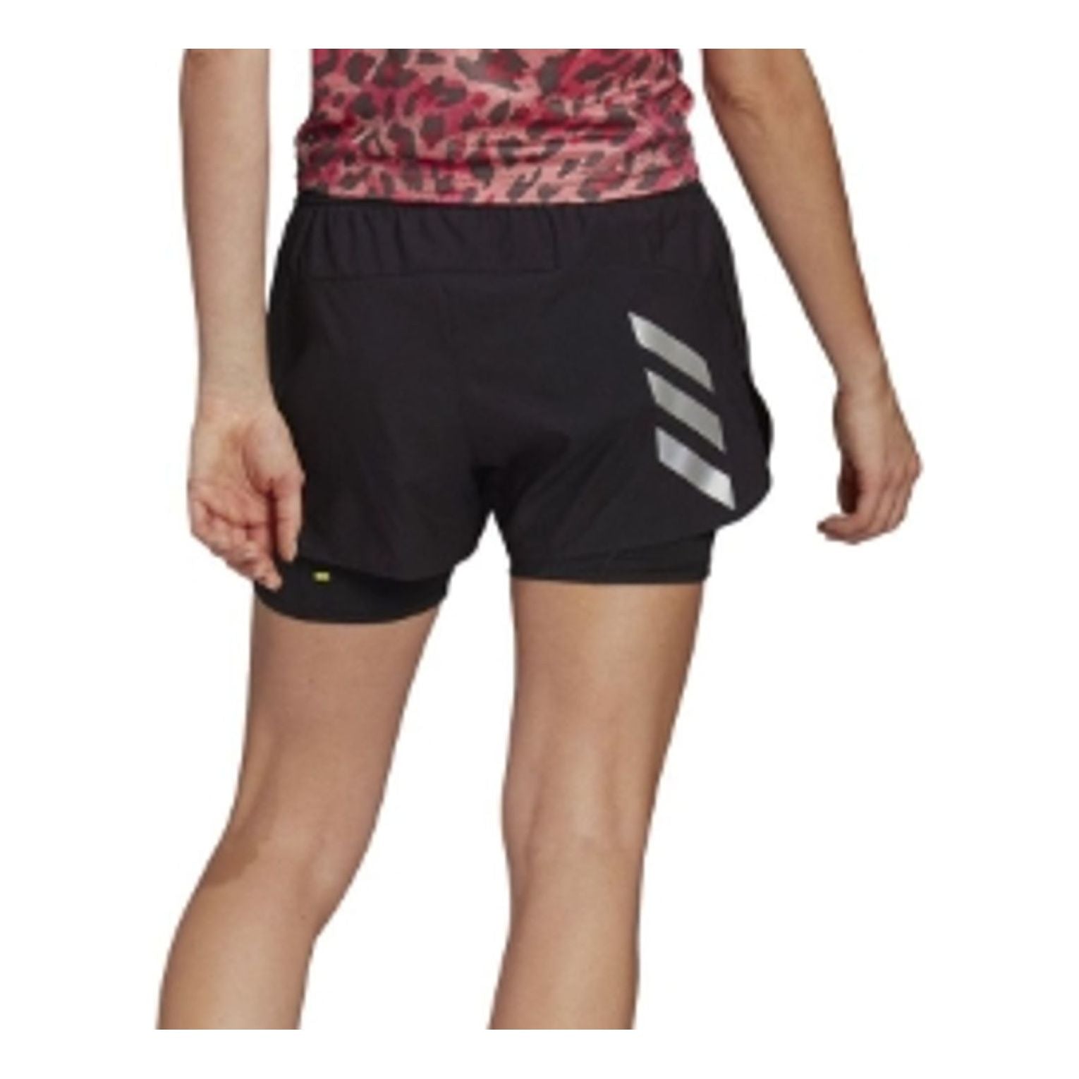 (WMNS) adidas Fast Primeblue 2 in 1 Shorts Asia Sizing 'Black' GN4409