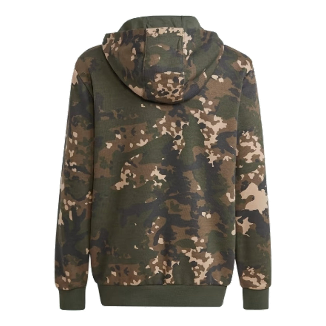(GS) adidas Camo Hoodie 'Brown' IP0268