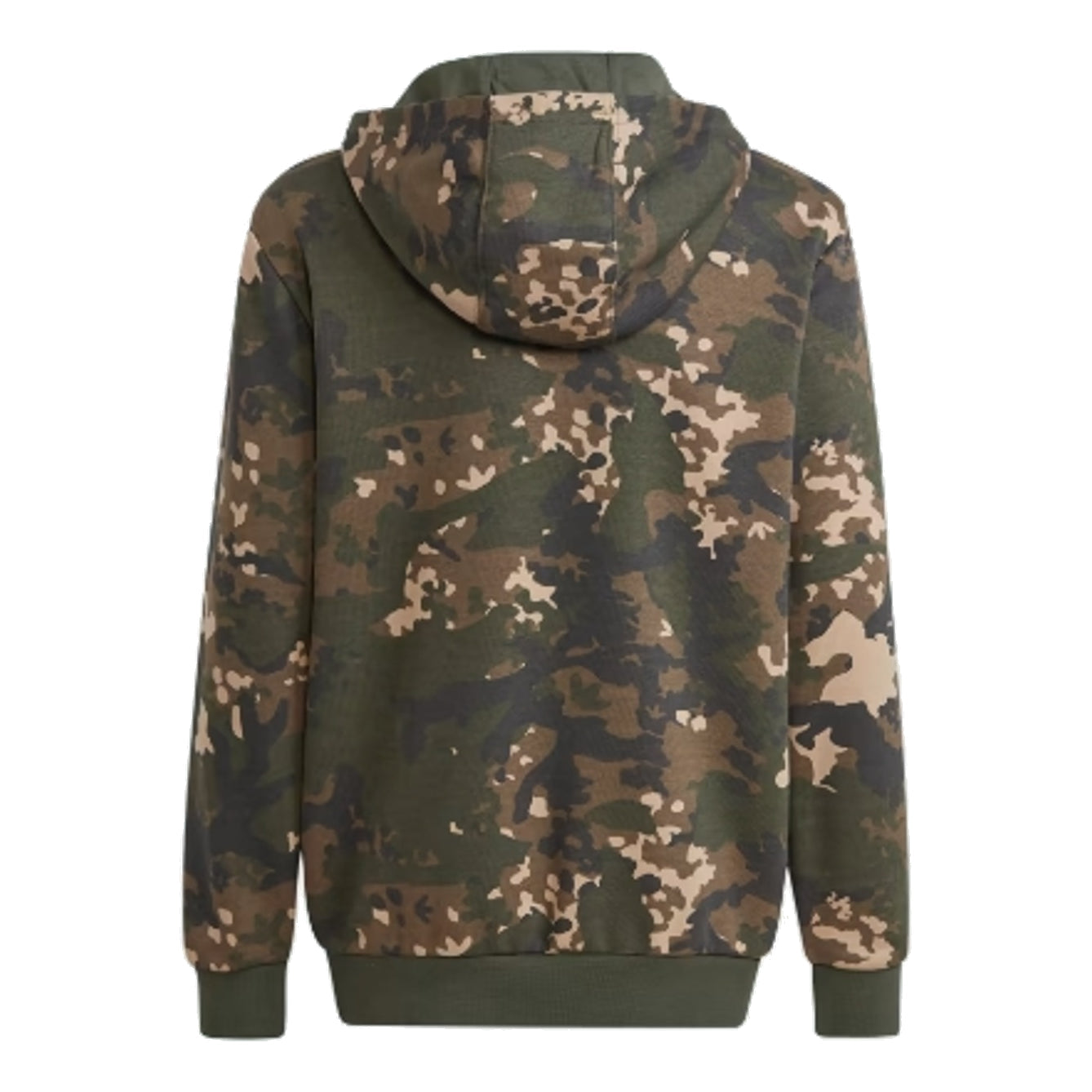 (GS) adidas Camo Hoodie 'Brown' IP0268