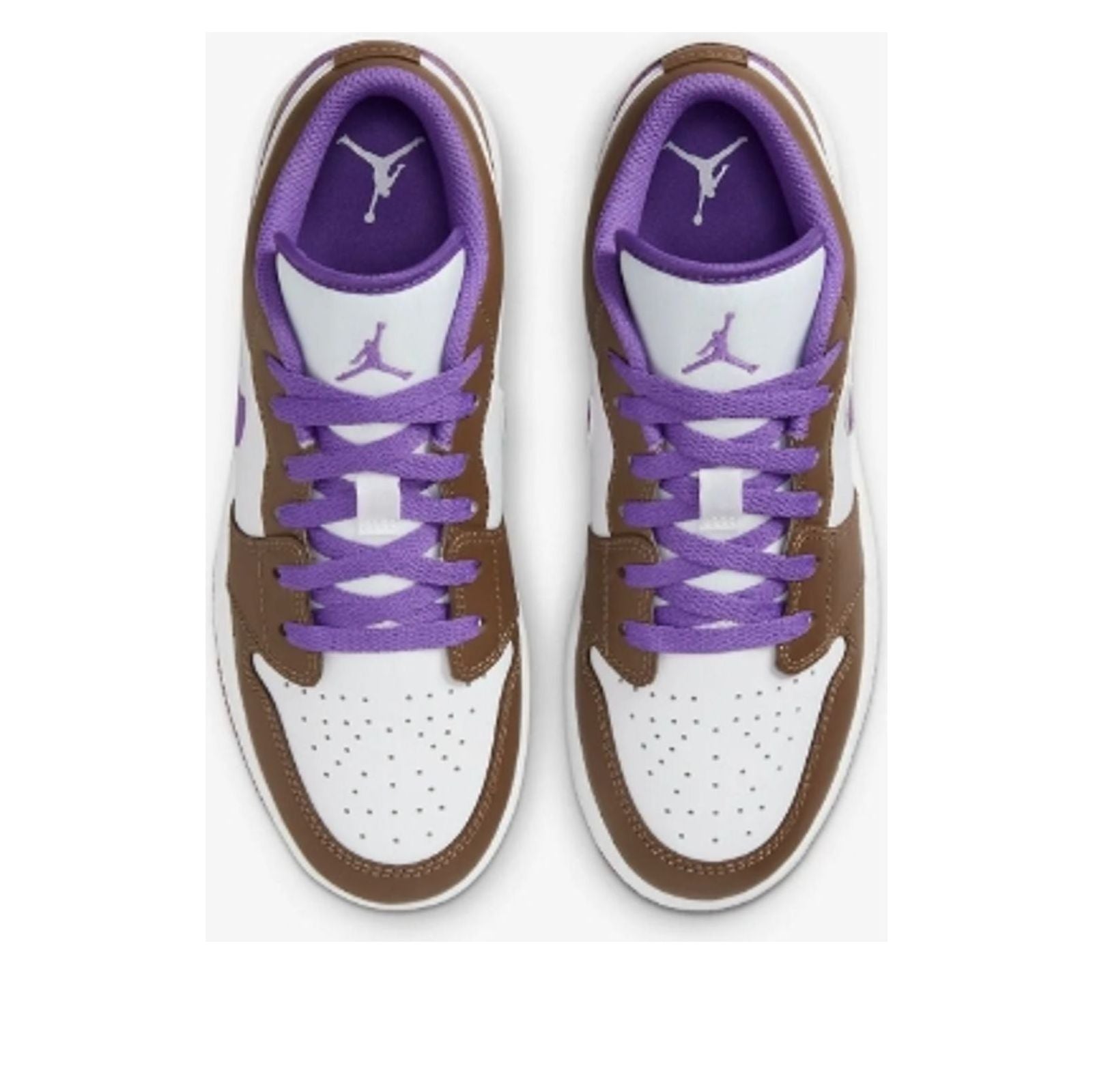 (GS) Nike Air Jordan 1 Low 'Purple Mocha' 553560-215-412348