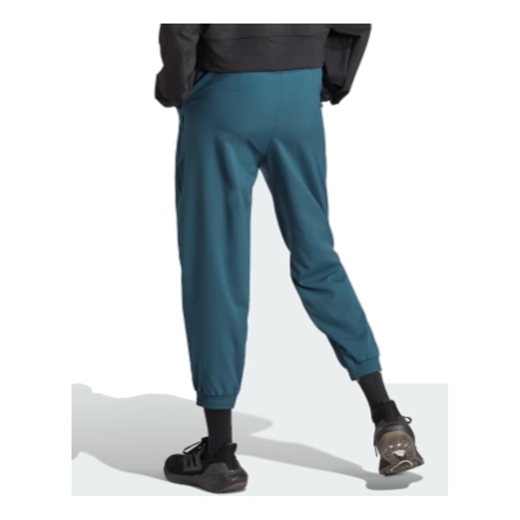 (WMNS) adidas AEROREADY Train Essentials Minimal Branding Woven Pants Asia Sizing 'Teal' IJ5925