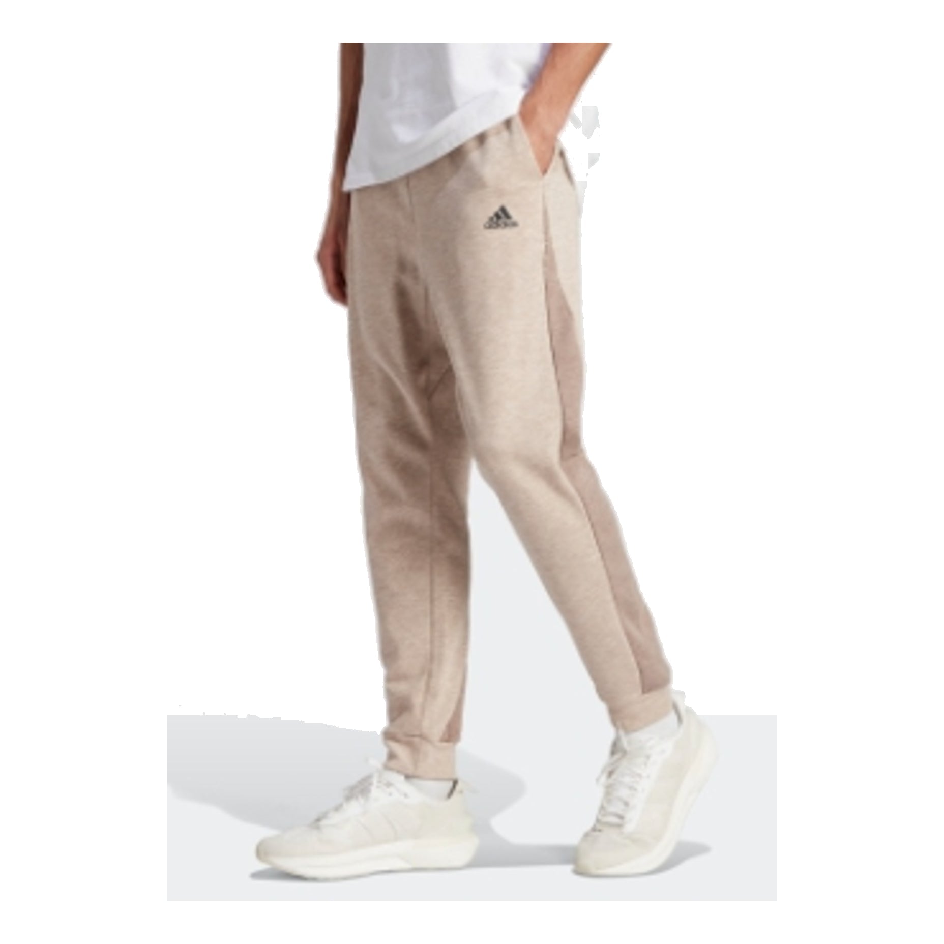 adidas Melange Jogger Pants Asia Sizing 'Beige' IB6145