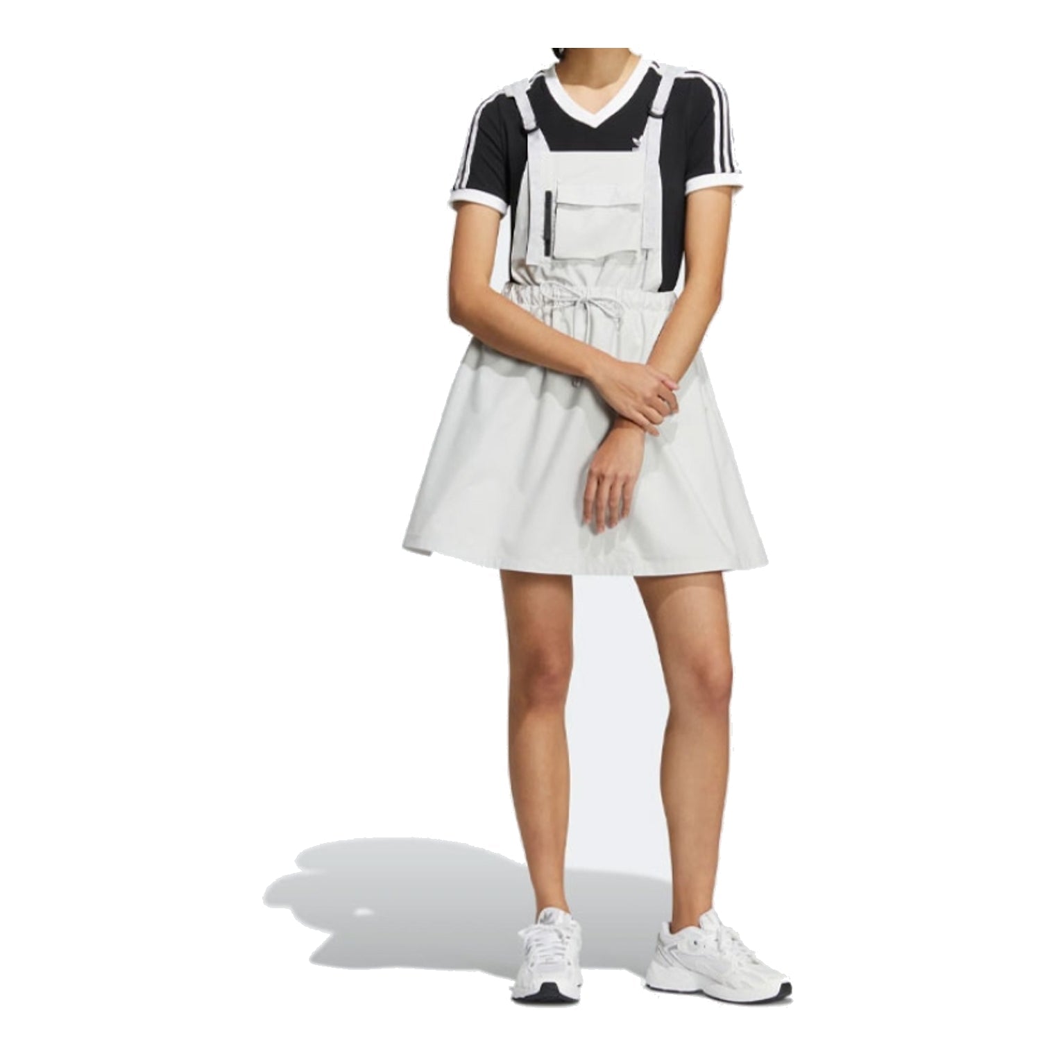 (WMNS) adidas Dress Asia Sizing 'White' HS9496