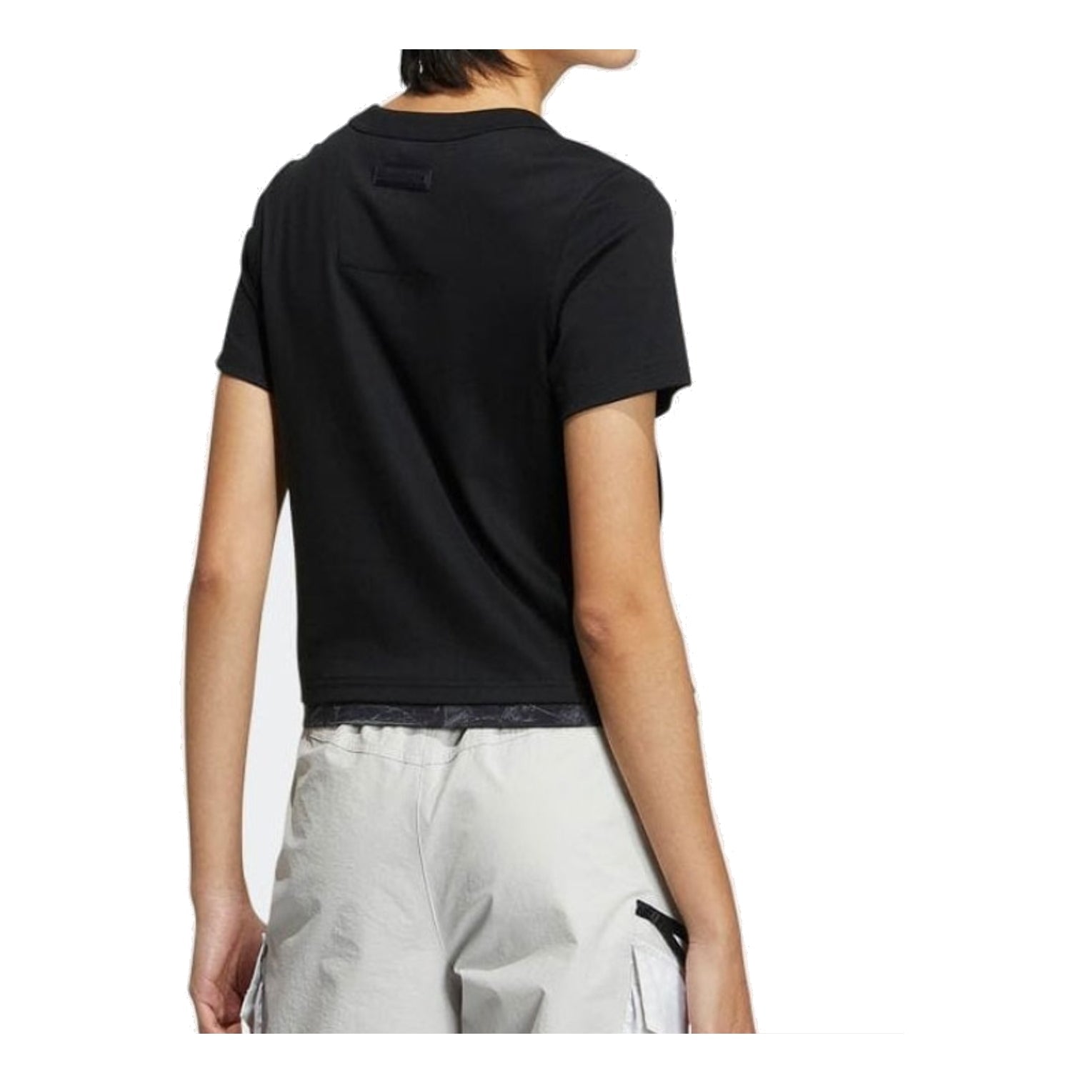 (WMNS) adidas In Motion T-Shirt Asia Sizing 'Black' HS9516