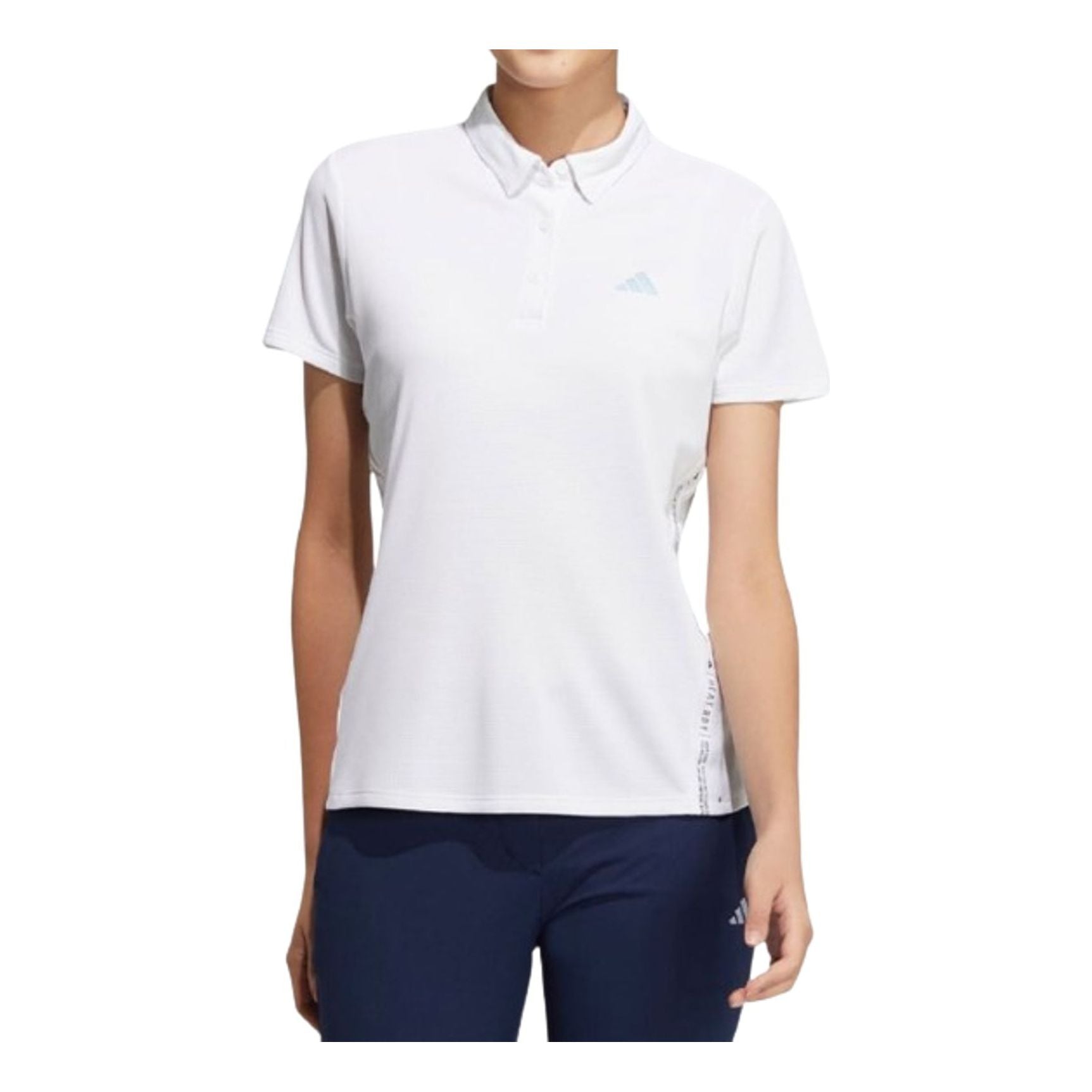 (WMNS) adidas HEAT.RDY Polo Shirt Asia Sizing 'White' HT0036
