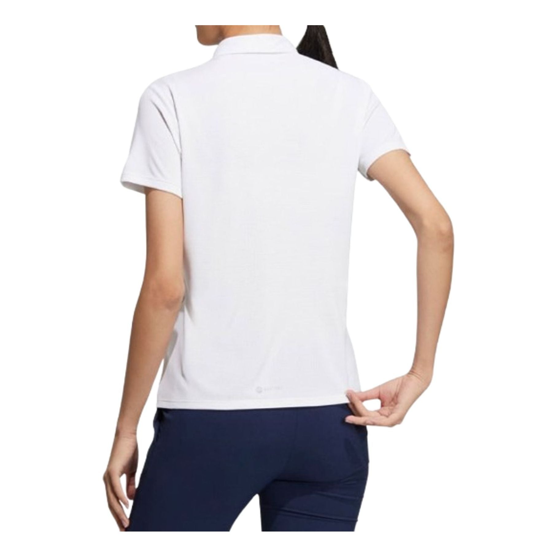 (WMNS) adidas HEAT.RDY Polo Shirt Asia Sizing 'White' HT0036