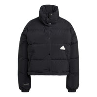 (WMNS) adidas Puffer Jacket Asia Sizing 'Black' HG4376