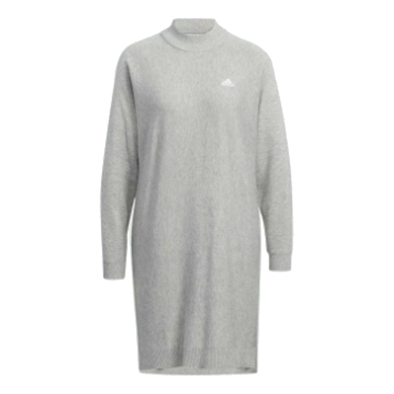 (WMNS) adidas 3-Stripes Long Sleeve Sweater Dress Asia Sizing 'Grey' HG8277