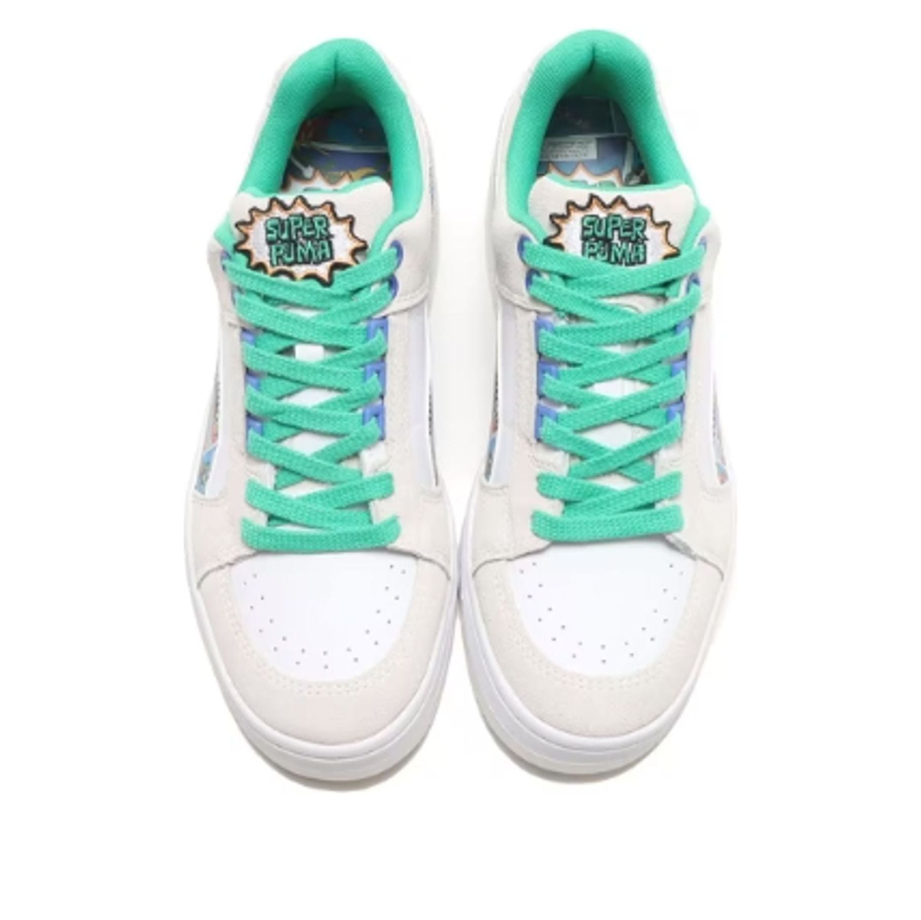PUMA Slipstream Lo Super Comic 'White Green' 389428-01