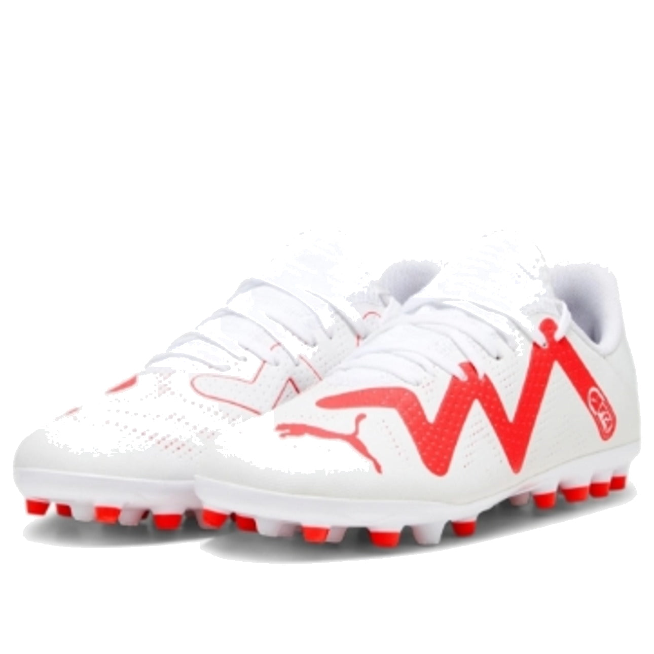 (GS) PUMA Future Play MG Jr 'White Pink' 107390-01