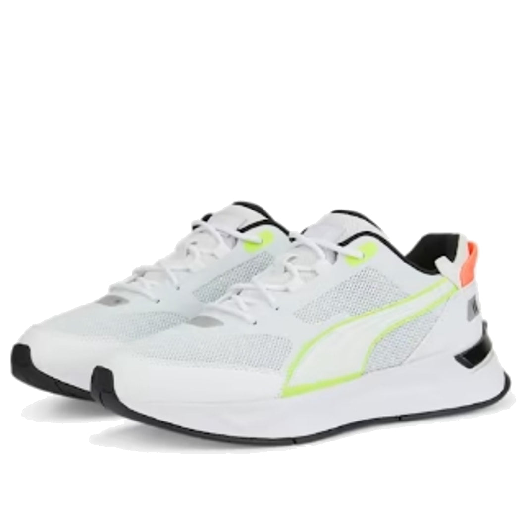 PUMA Mirage Sport Tech Laser Tag 'White Yellow' 386448-01