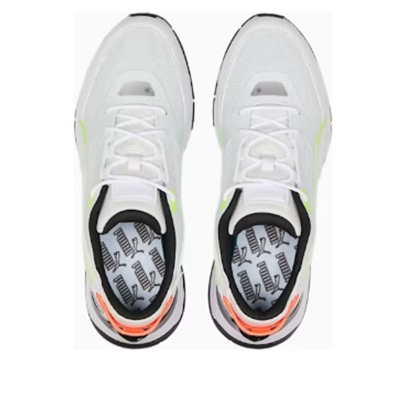 PUMA Mirage Sport Tech Laser Tag 'White Yellow' 386448-01