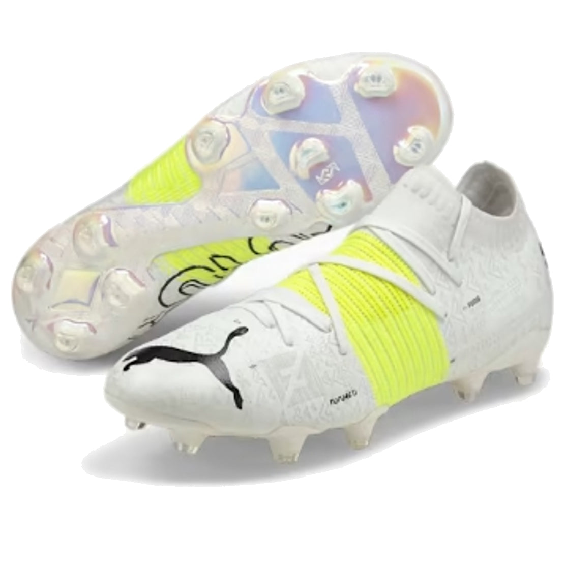 PUMA Future Z Future Z 1.1 Teaser FG 'White Yellow' 106463-01