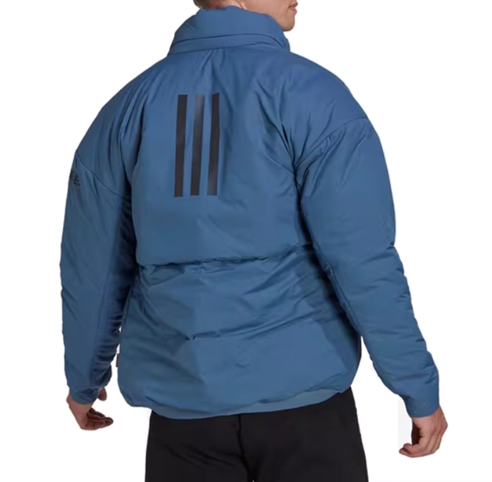 adidas Terrex Outdoor Cotton Jacket Asia Sizing 'Teal' HG6034