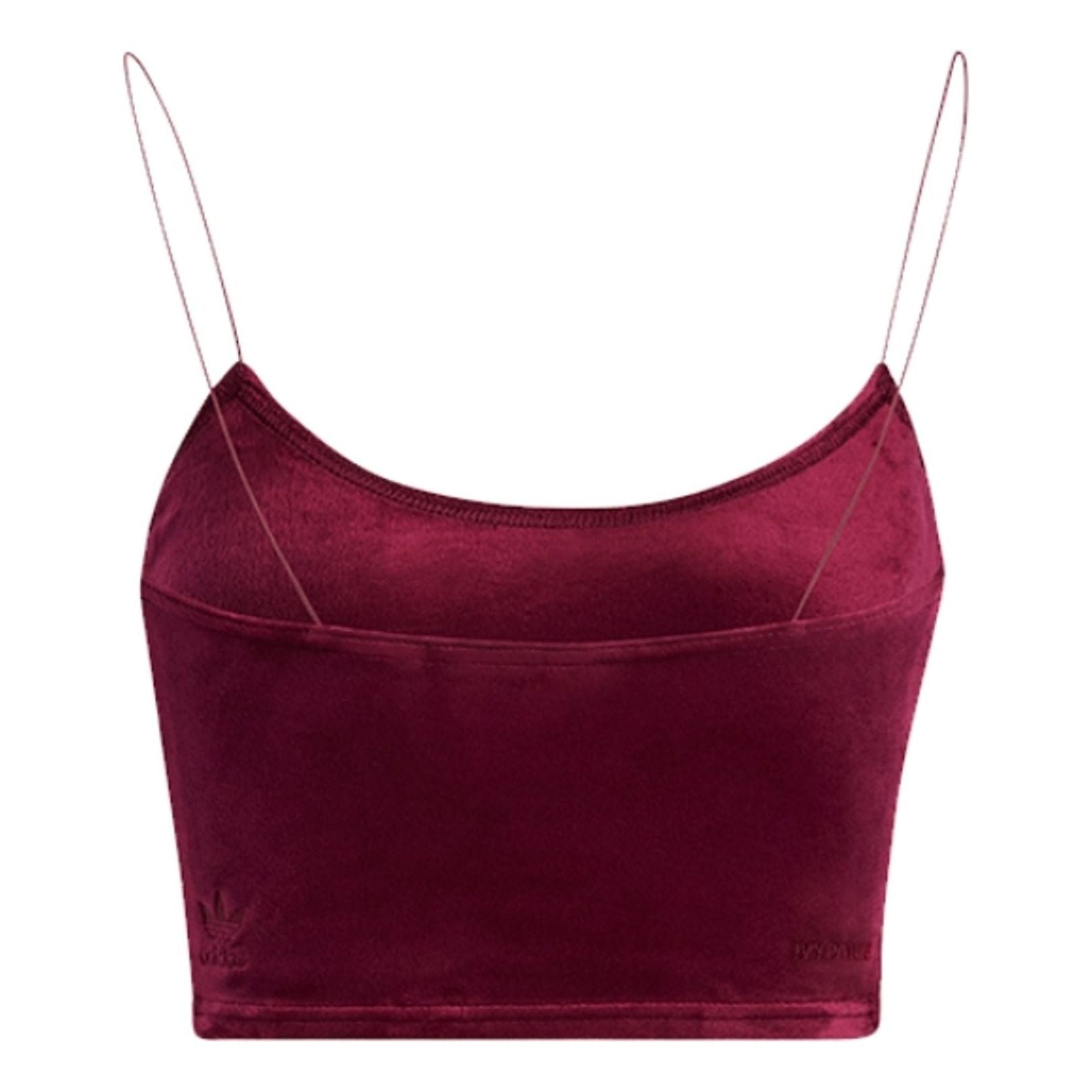 (WMNS) adidas x Ivy Park Velour Bra Asia Sizing 'Burgundy'b HH7136