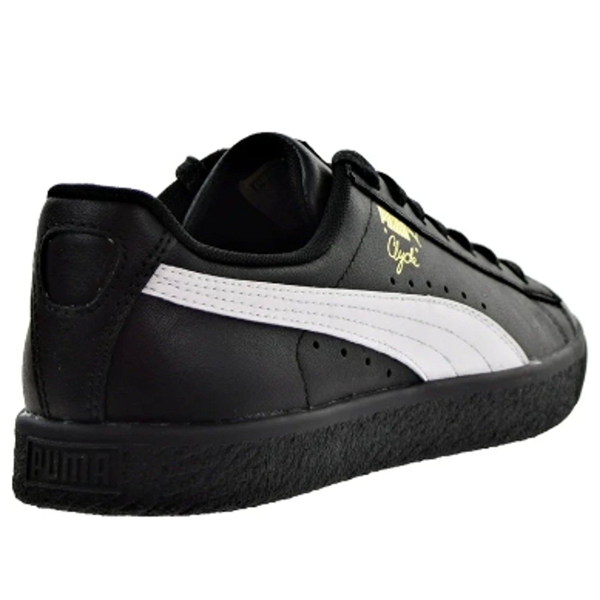 (GS) PUMA Clyde Core L Foil 'Black White' 364661-02