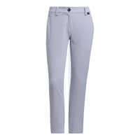 (WMNS) adidas AEROREADY Seersucker Ankle Pants Asia Sizing 'Purple' HA3261