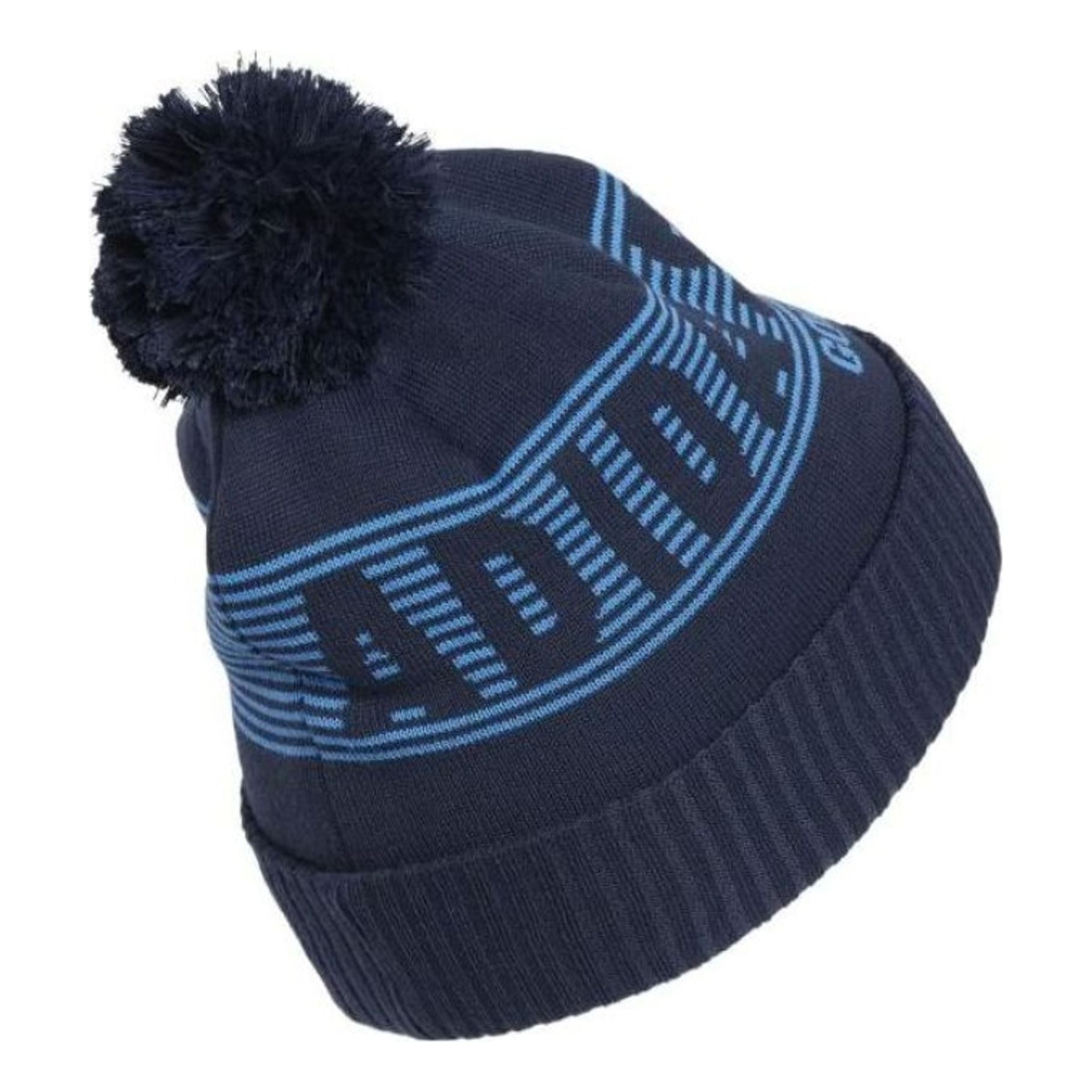 adidas Golf Pompom Beanie 'Blue Black' HC6167