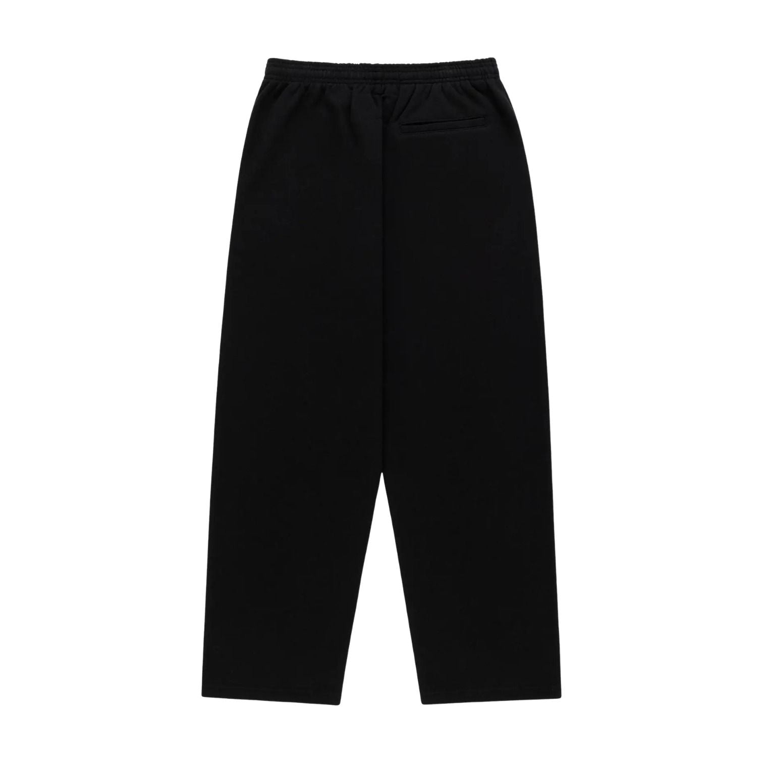 Sp5der Rhinestone Script Wide Leg Sweatpant 'Black' SB007SS26BLK