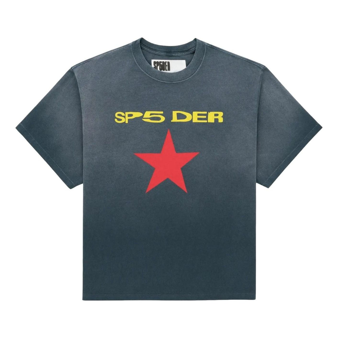 Sp5der Sp5 Der Star T-Shirt 'Black' TE022SS26BLK