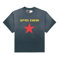 Sp5der Sp5 Der Star T-Shirt 'Black' TE022SS26BLK