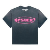 Sp5der Oval Star T-Shirt 'Black' TE017SS26BLK