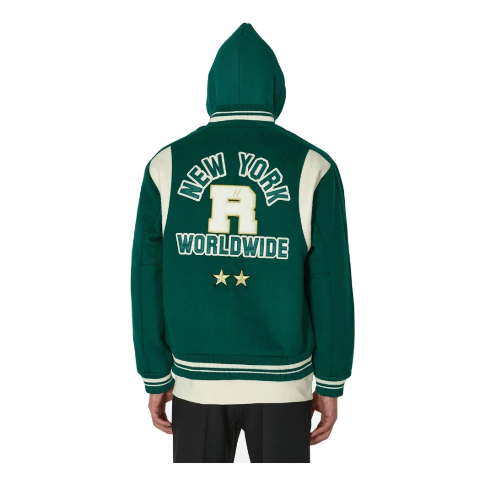PUMA X RHUIGI Varsity Jacket 'Green' 539695-94