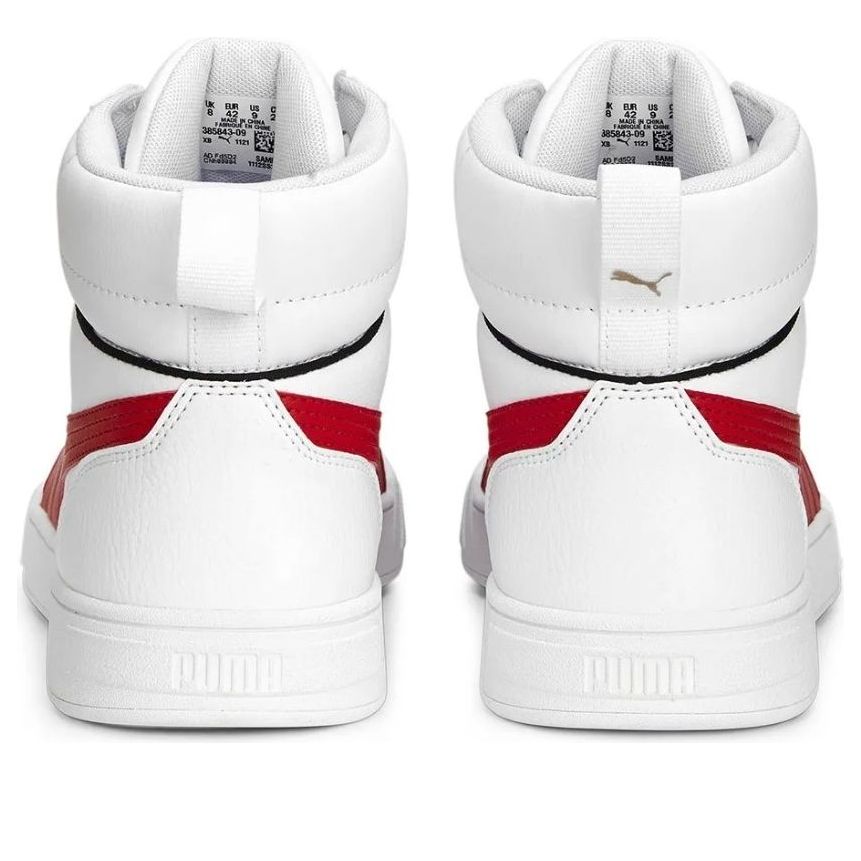 PUMA Caven Mid 'White Red' 385843-09