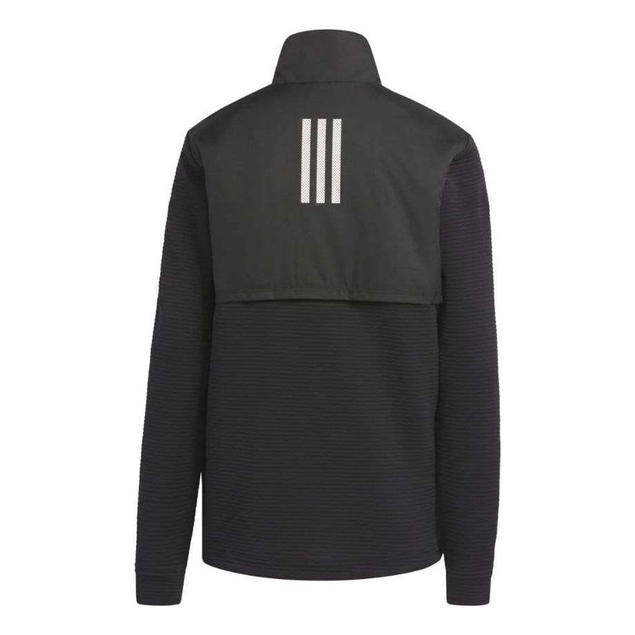 (GS) adidas Winter Golf Jacket Asia Sizing 'Black White' IU4937