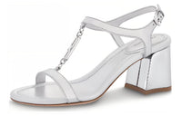 LOUIS VUITTON Strap Sandals Women's Silver
