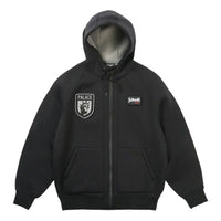 Palace x Schott Bonded Fleece Hood 'Black' P30HD064