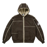 Palace Patch Me Up Shearling Jacket 'Fox' P30JK048