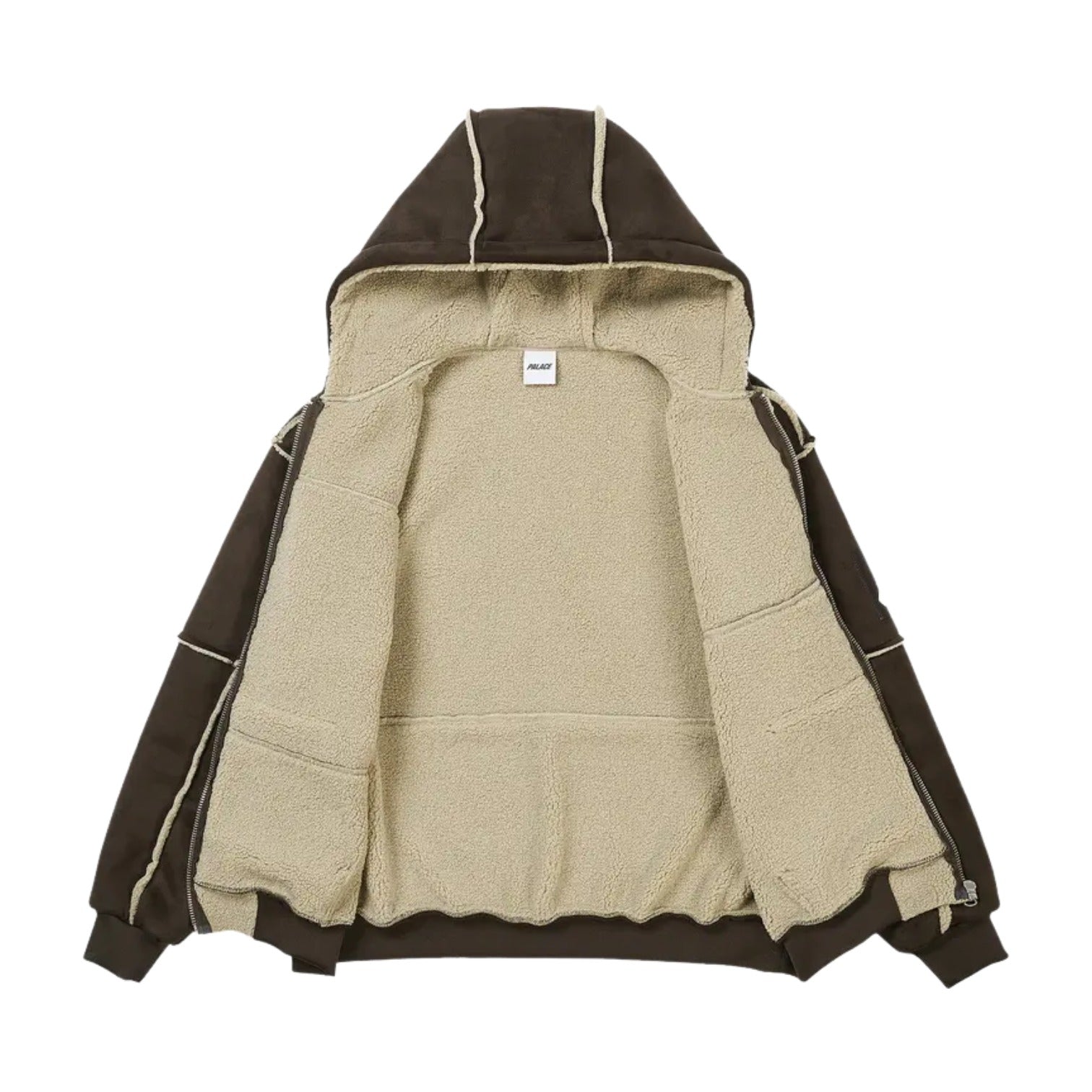 Palace Patch Me Up Shearling Jacket 'Fox' P30JK048