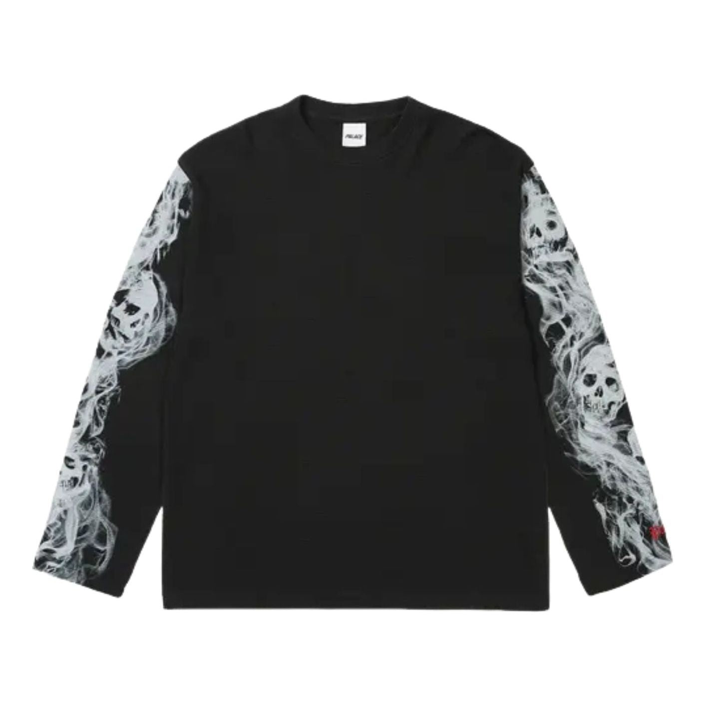 Palace Smoked Waffle Long-Sleeve 'Black' P30ES019